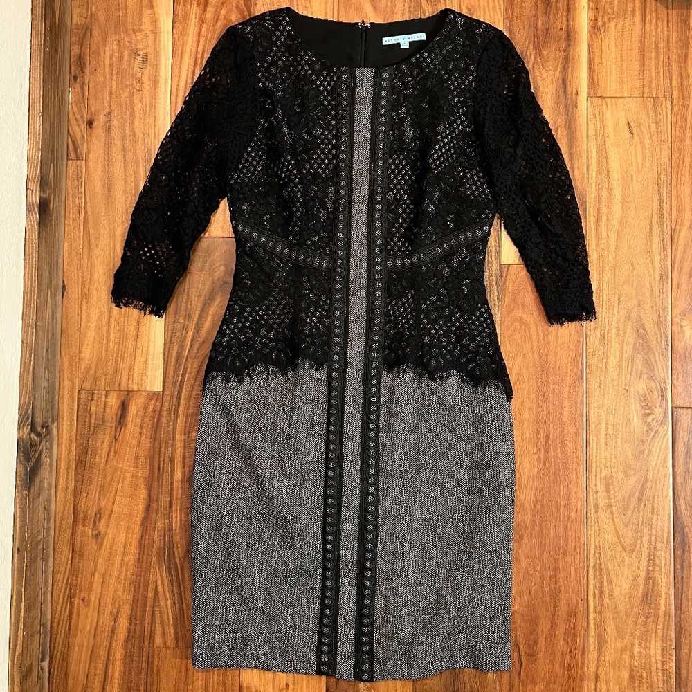 Antonio Melani Lace Overlay Dress